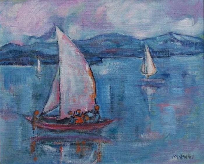 unknow artist Lake Constance France oil painting art
